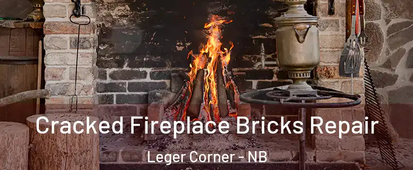  Cracked Fireplace Bricks Repair Leger Corner - NB