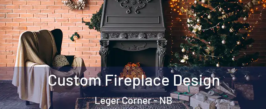  Custom Fireplace Design Leger Corner - NB