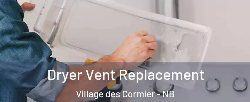  Dryer Vent Replacement Village des Cormier - NB