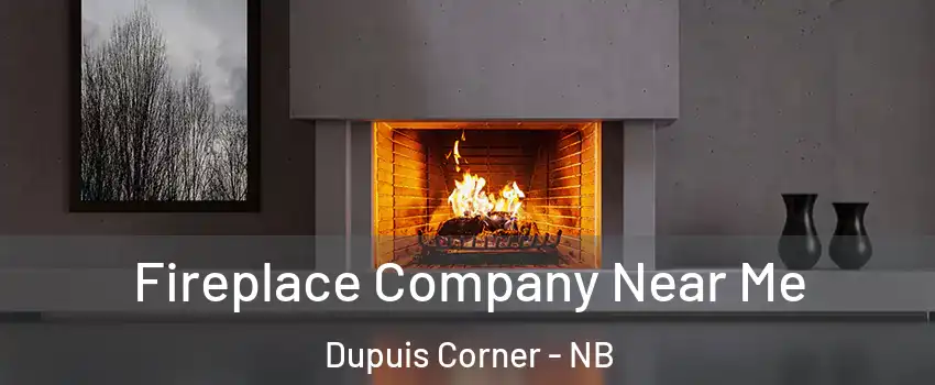 Fireplace Company Near Me Dupuis Corner - NB