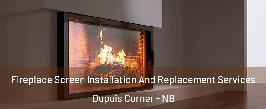 Fireplace Screen Installation And Replacement Services Dupuis Corner - NB