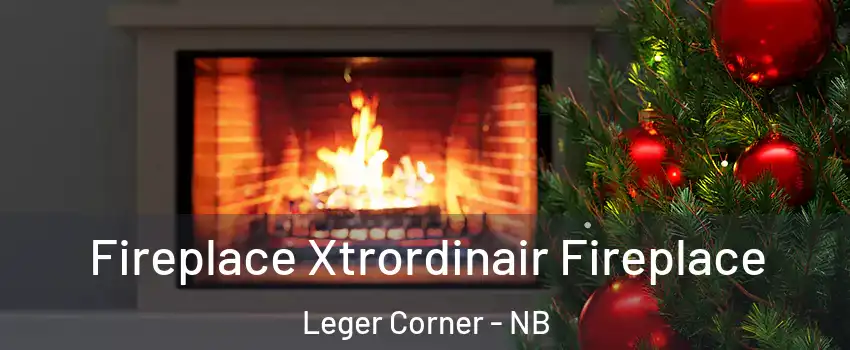 Fireplace Xtrordinair Fireplace Leger Corner - NB