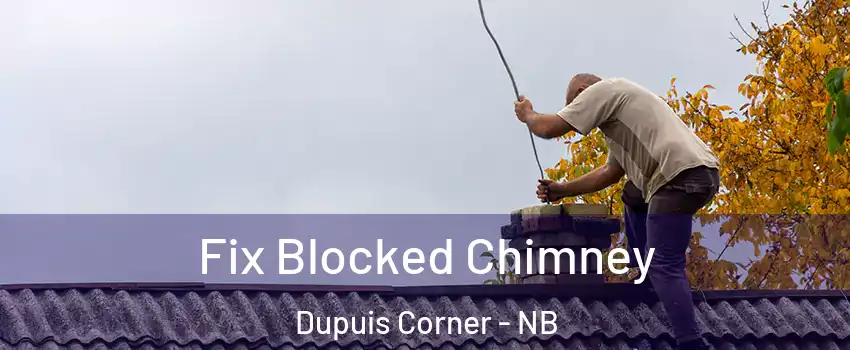  Fix Blocked Chimney Dupuis Corner - NB