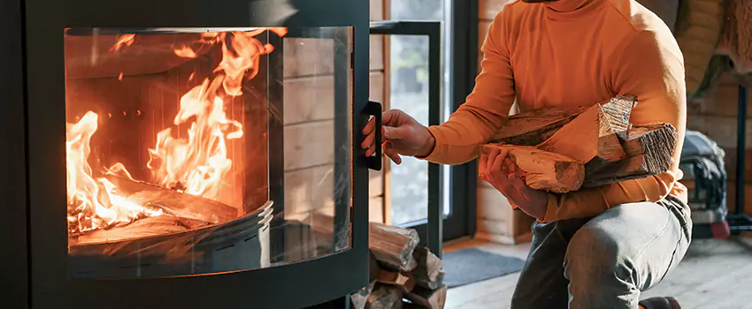 Residential Fireplace Ceramic Glass Installation in Dupuis Corner, NB