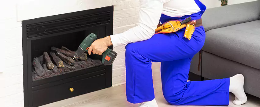 B-Vent Gas Fireplace Installation in Dupuis Corner, NB