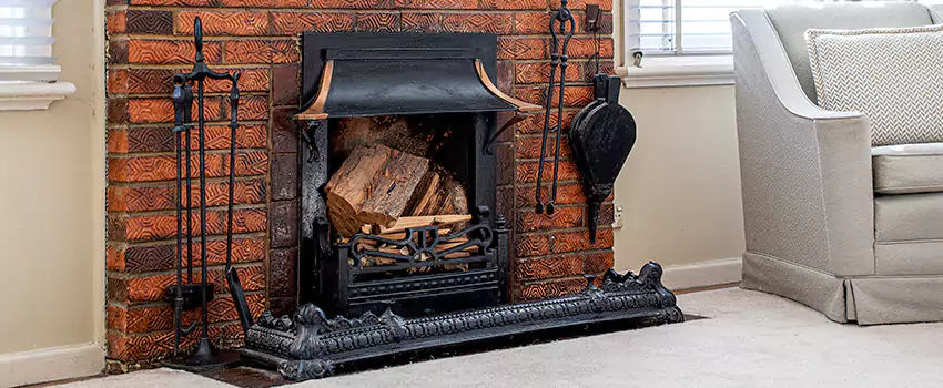 Vintage-style Fireplace Redesign in Dupuis Corner, New Brunswick