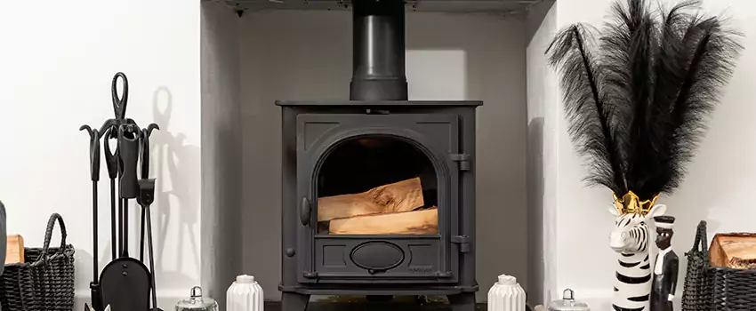 Thelin Hearth Products Providence Pellet Insert Fireplace Installation in Dupuis Corner, NB