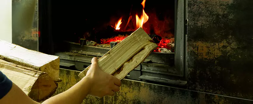Wood Stove Heat Resistant Wall Repair in Dupuis Corner, New Brunswick