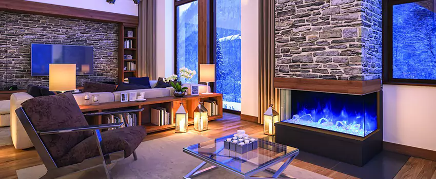 Dynamic Flame Color Fireplace Installation in Dupuis Corner, NB