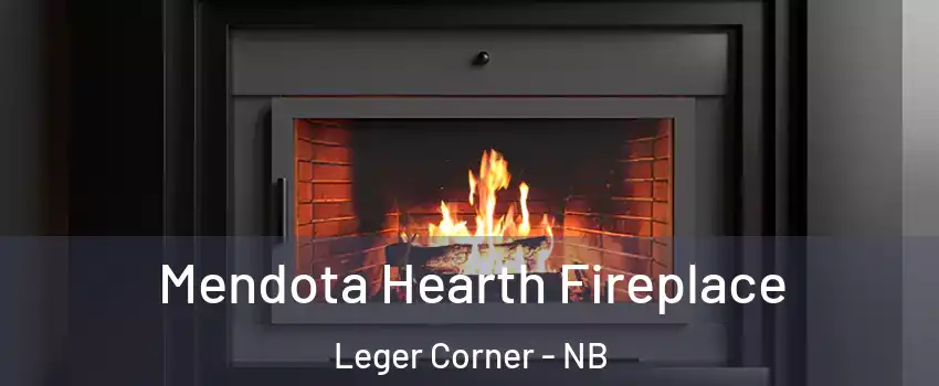 Mendota Hearth Fireplace Leger Corner - NB