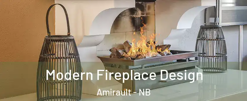  Modern Fireplace Design Amirault - NB
