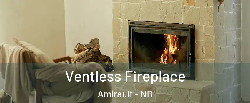  Ventless Fireplace Amirault - NB