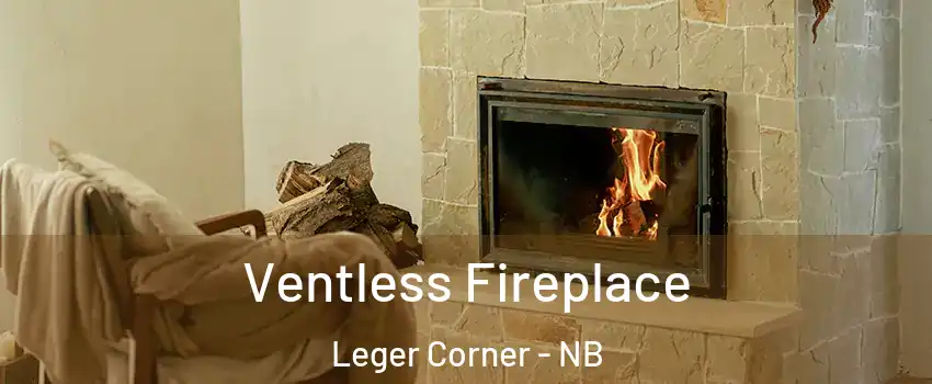  Ventless Fireplace Leger Corner - NB